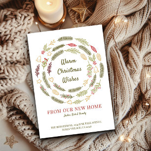 Kerstwijn uit onze nieuwe thuisruimte en pine aankondiging