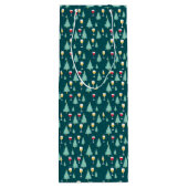 kerstwijn wijn cadeautas (Achterkant)