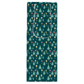 kerstwijn wijn cadeautas (Voorkant)