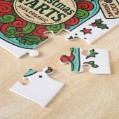 Kerstwindpotten 100% Organisch Kerstplezier Legpuzzel (Zijkant)