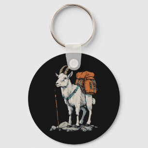 Kerstwinkel Berggeit Rugzakker Kamperen Wandelen Sleutelhanger