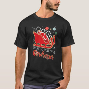 kerstwinkel met Barber Shop Haarstylist T-shirt