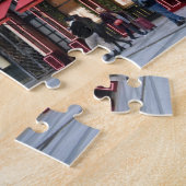 Kerstwinkelen, New Bond Street, Londen, Verenigd K Legpuzzel (Zijkant)