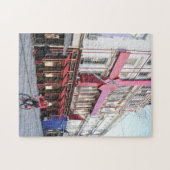 Kerstwinkelen, New Bond Street, Londen, Verenigd K Legpuzzel (Horizontaal)