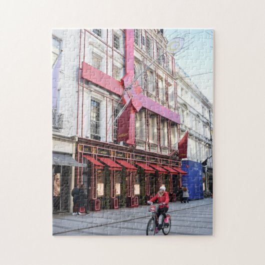 Kerstwinkelen, New Bond Street, Londen, Verenigd K Legpuzzel (Verticaal)