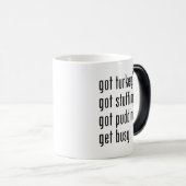 kerstwinkellijst magische mok (Voorkant rechts)