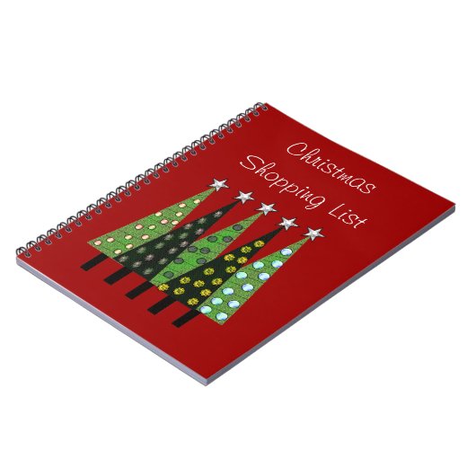 Kerstwinkellijstboek Notitieboek (Linkerzijde)