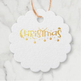 Kerstwinkels en teksten van Antlers Bedankjes Labels