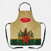 Kerstwinkels Holiday Schort (Voorkant)