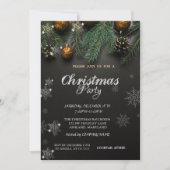 Kerstwinkels, kerstfeestfeest kaart (Voorkant)