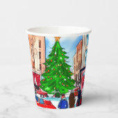 kerstwinkels papieren bekers (Links)