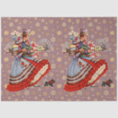 kerstwinkels tissuepapier (Voorkant)