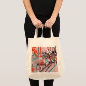 kerstwinkels tote bag (Voorkant (product))
