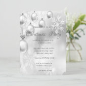 Kerstwinkels, Wineglass, CorporateKerstparty Kaart (Staand voorkant)