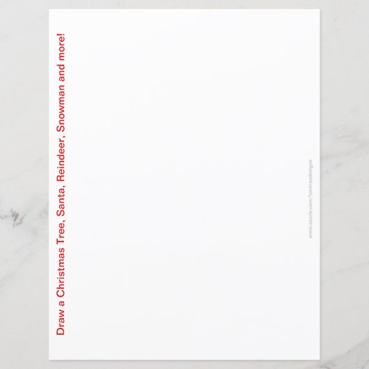 Kerstwinter, 15 Word Zoekbladen (Achterkant)