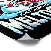 Kerstwinter Alles is prima, alleen het hebben van  Poster (Hoek)