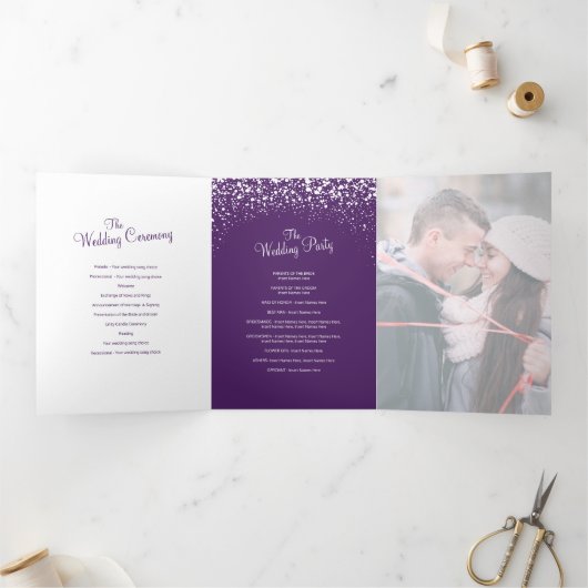 Kerstwinter bruiloft bomen en meer kunst drieluik programma (Binnen)