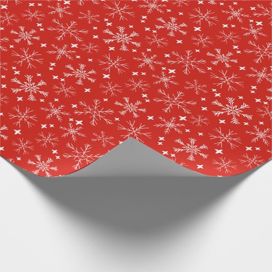 Kerstwinter Cadeaupapier (Hoek)