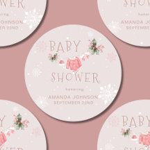 Kerstwinter Het is koud buiten Baby shower