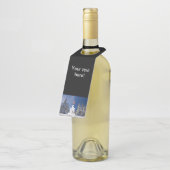 Kerstwinter landschap flessenhanger (Schuin)