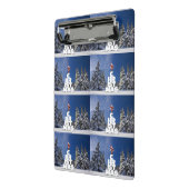 Kerstwinter landschap mini klembord (Angled2)
