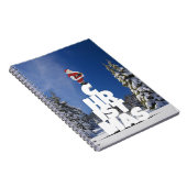 Kerstwinter landschap notitieboek (Rechterzijde)