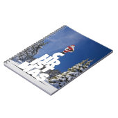 Kerstwinter landschap notitieboek (Linkerzijde)