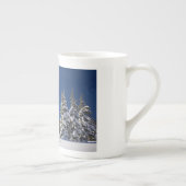 Kerstwinter landschap porselein kop (Rechts)