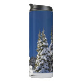 Kerstwinter landschap thermosbeker (Geroteerd rechts)
