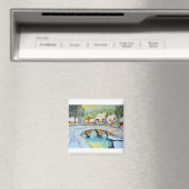 Kerstwinter Magneet (Insitu (Vaatwasser))