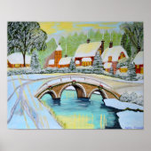 Kerstwinter Poster (Voorkant)