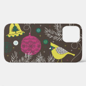 Kerstwinter: seizoensgebonden patroon. Case-Mate iPhone case (Achterkant (horizontaal))