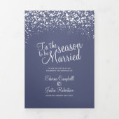 Kerstwinter: sneeuwblauw drieluik programma (Cover)