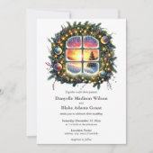 Kerstwinter Wonderland Kaart (Voorkant)