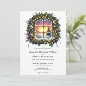 Kerstwinter Wonderland Kaart (Staand voorkant)