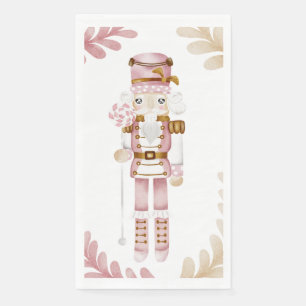 Kerstwinter wonderland snoep Notenkraker Servet