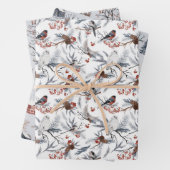 Kerstwinter Wonderland Verpakkingsbladen Inpakpapier Vel (In situ)