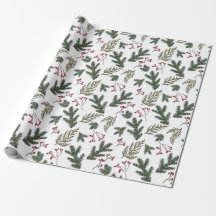 Kerstwinterbijkantoren Gift Wrapping Paper