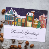 kerstwinterdorp | Groeten van het seizoen Briefkaart