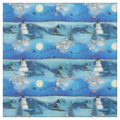 Kerstwinterfeestdag Stof (Swatch)