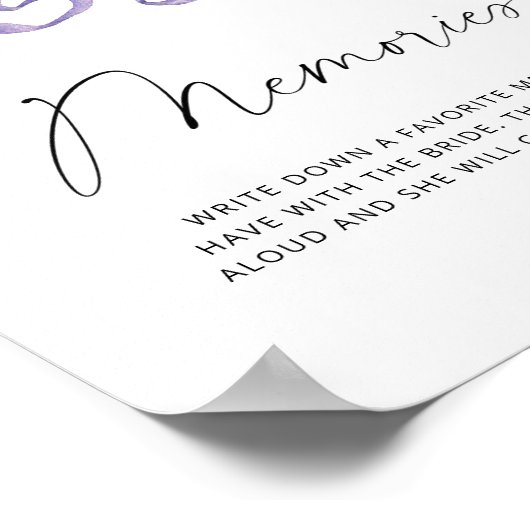 Kerstwinterherinneringen met het bruid poster (Hoek)