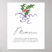 Kerstwinterherinneringen met het bruid poster (Voorkant)