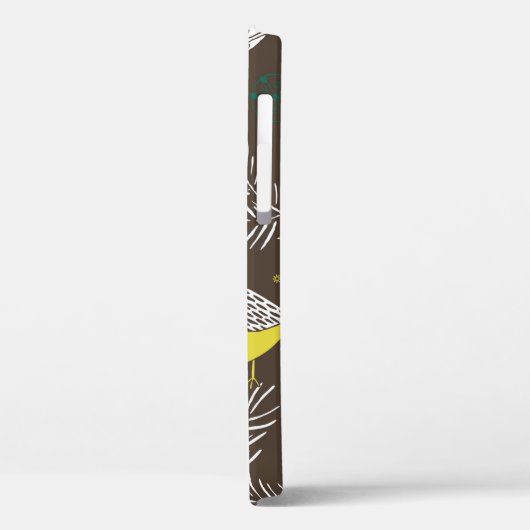 kerstwinterpatroon Case-Mate iPhone case (Achterkant / Links)