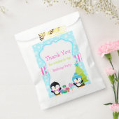 Kerstwinterpinguïns Bedankzakje (Gezegeld)