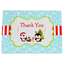 Kerstwinterpinguïns