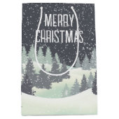 Kerstwinterpins Medium Cadeauzakje (Voorkant)