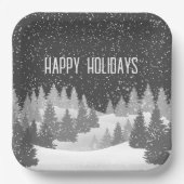 Kerstwinterpins Papieren Bordje (Voorkant)