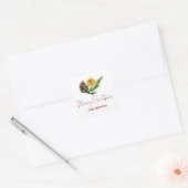 Kerstwinterplein, Sticker (Envelop)