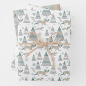 Kerstwinters Inpakpapier Vel (In situ)