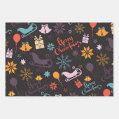 Kerstwinterslaap Inpakpapier Vel (Voorkant 2)